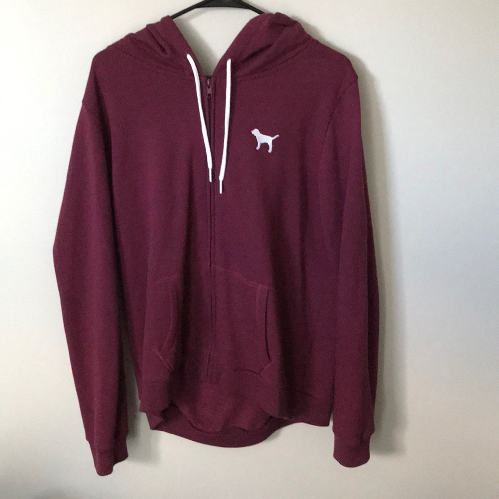 VS PINK zip up hoodie